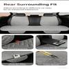 Linen Seat Covers For Car, Non-Slip Soft Breathable Car Seat Protector Universal Fit Most Automotive, Van, Suv, Trucks