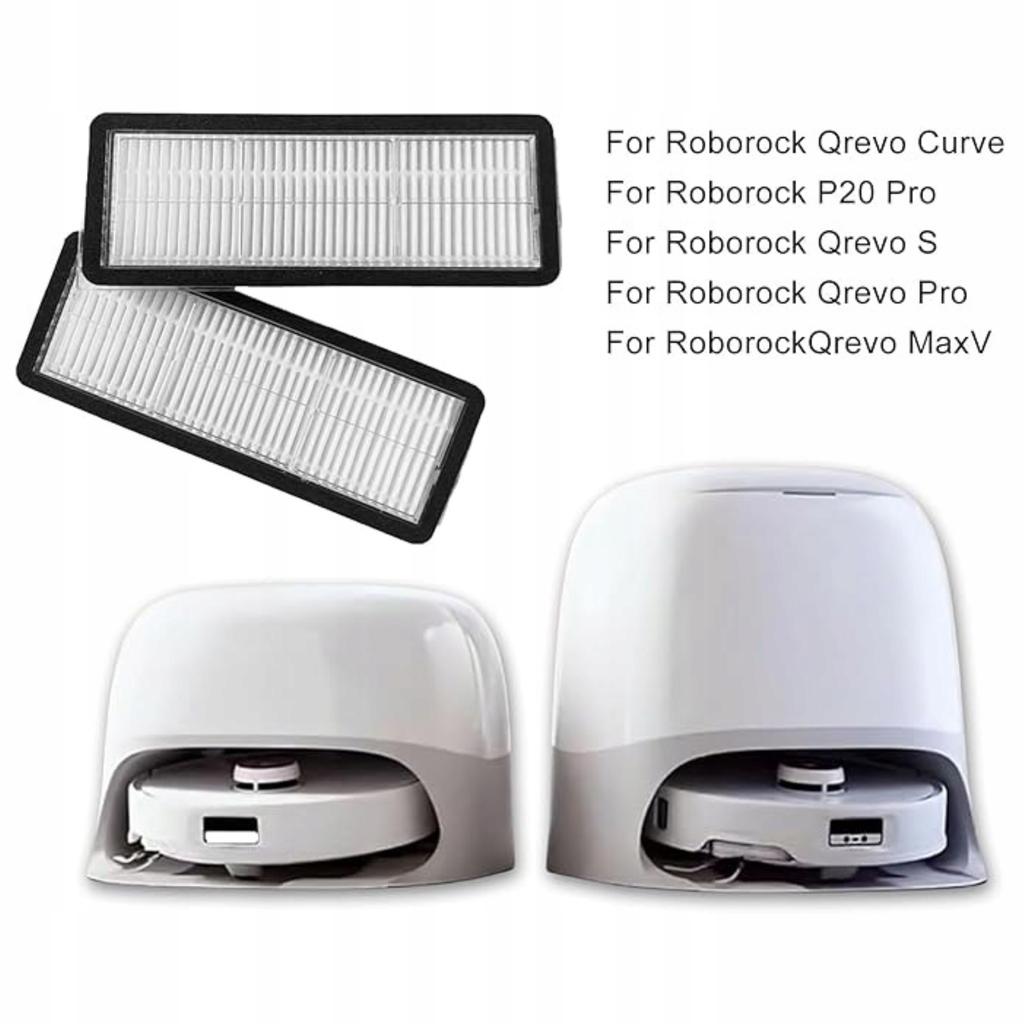2 X Filtr Hepa Do Robota Roborock Q Revo S/Pro Maxv/Curve, P20 Pro