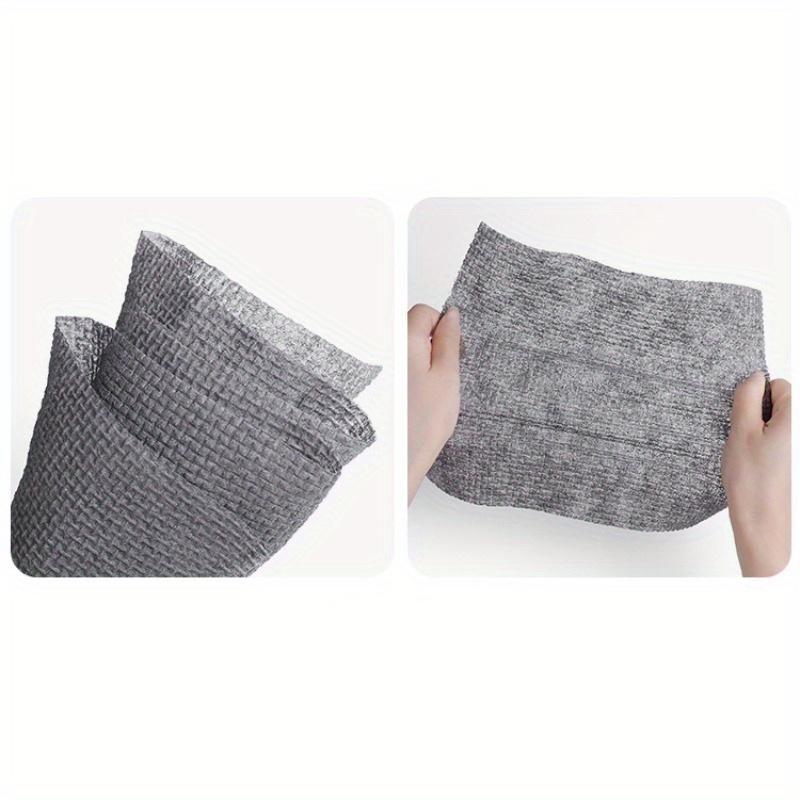 2 Rolls of Cloth Replacing Damage The Steel Wire Ball Cloth To Brush The Pot Dishwashing Cloth Absorbs Water and Convenient