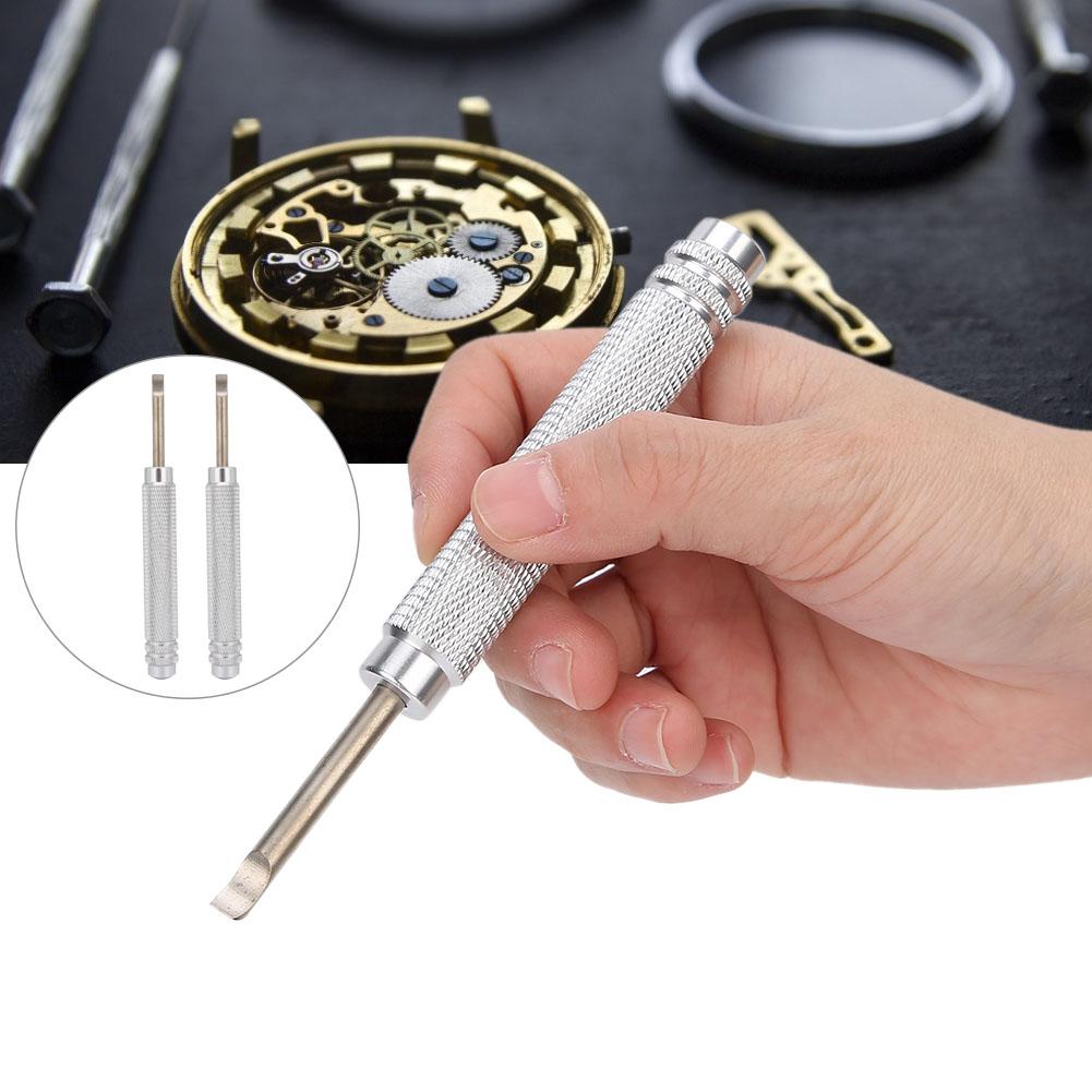2pcs Single Head Watch Pry Watch Case Remover Watch Repairing Tool Accessory