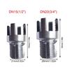Practical Carbon Steel Plumbing Tool Drill Adapter Pipes Threaders For Simultaneous Internal External Thread Creation
