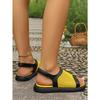 Damen Sommer Neue Dicksohlige Sandalen Netz Atmungsaktive Sandalen Offene Zehen Fußabdeckung Spot Strand Sandalen