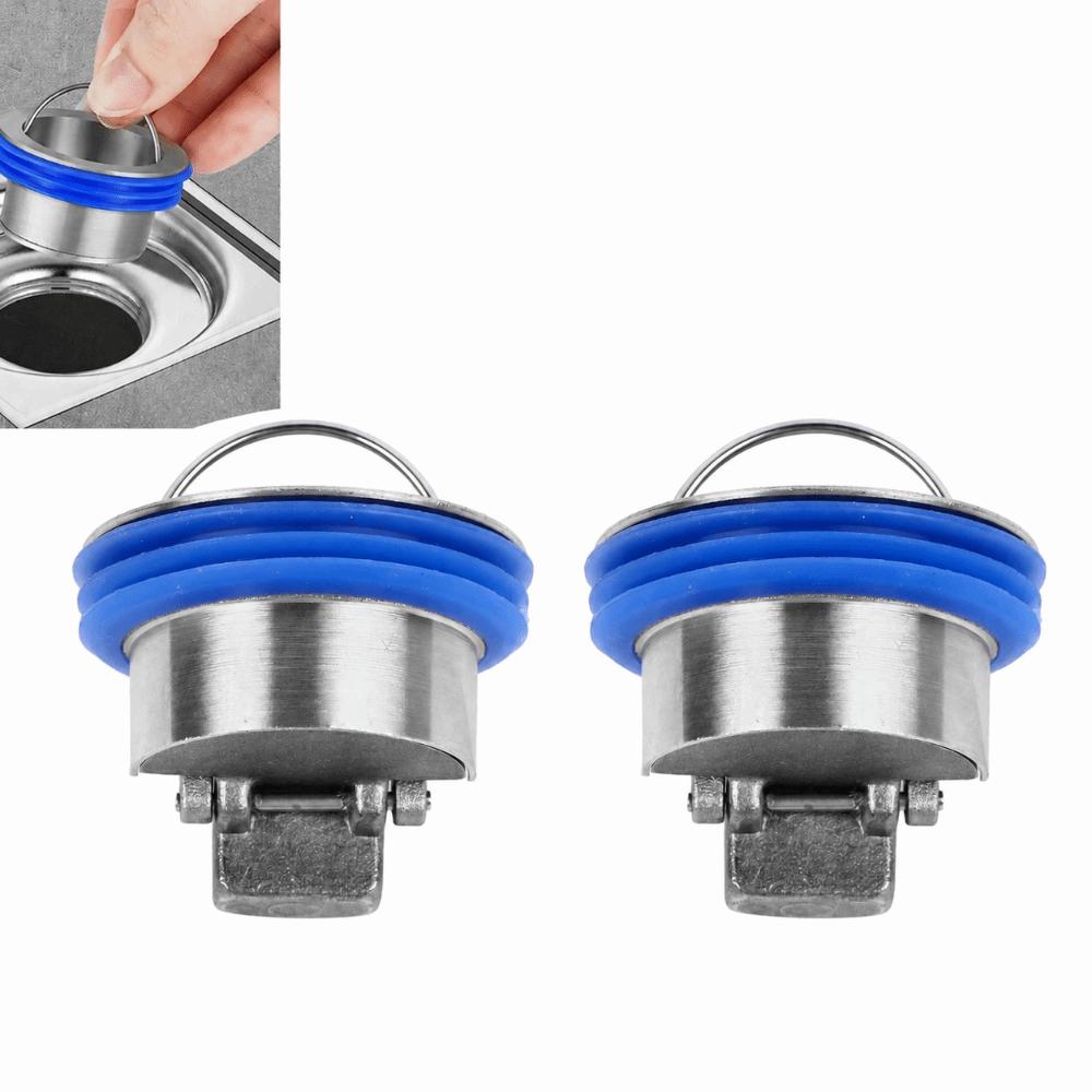 2 Pack Brass Floor Drain Sewer Core Rapid Drainage Drain Stopper Deodorizing Core  Balcony
