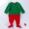 Newborn Infant Baby Boys Girls Christmas Thick Warm Jumpsuit Playsuit Romper Hat