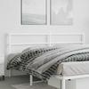 Vidaxl Metal Headboard, White, 193 Cm