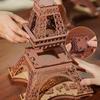 ROBOTIME Rolife Night of the Eiffel Tower 3D Wooden Puzzle TGL01