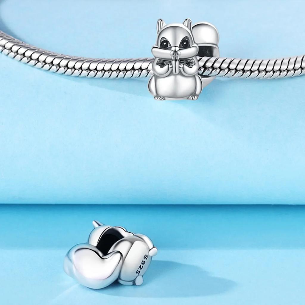 Copper Animal Elephant Lion Monkey Deer Pendant Fit Charm Original Bracelet Diy Fine Jewelry Making For Women