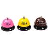 3PCS Elegant Desk Bells Set Reception Call Bells Service Bells Metal Material