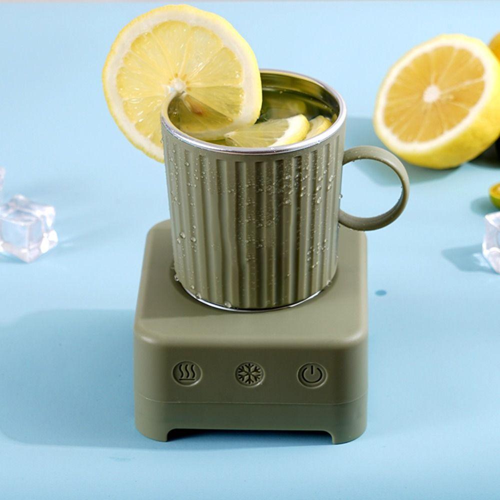 Aluminum Inner Quick-cooling Cup Heating and Cooling Dual-purpose Heated Water Cup  Gift
