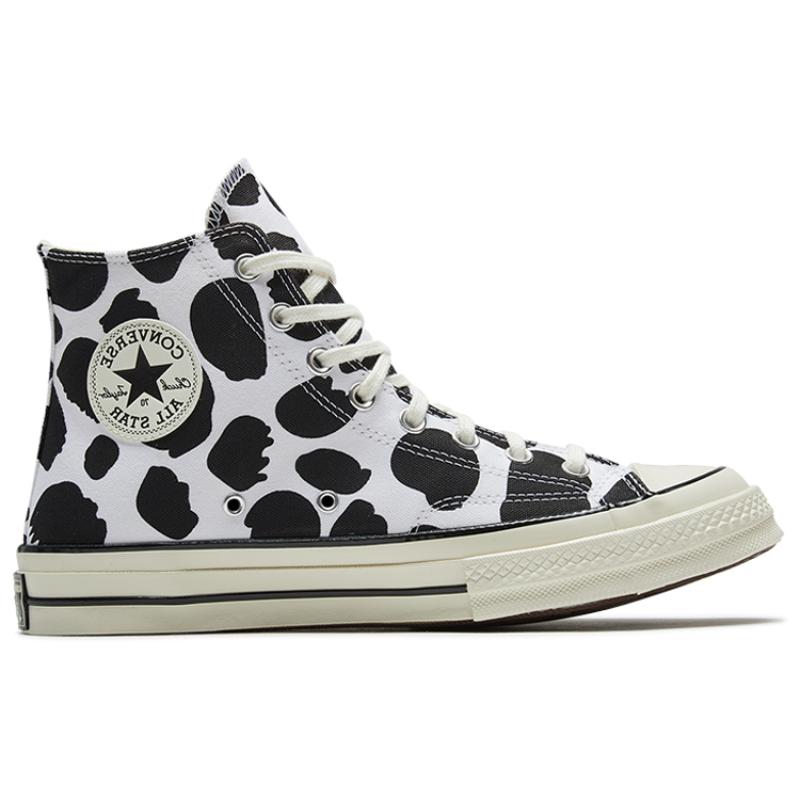 Converse Chuck 70 Animal Print Cow High Top Canvas Unisex Black & White