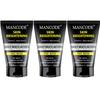 Mancode Skin Brightening Face Wash for Men - Clear Skin, Oil Control, Acne Defense, Dark Spot Reduction, Pollution Protection - Pack of 3 | Men's S