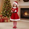 Girls Christmas Dress Set for Holiday Party and Gift Giving