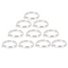 10PCS Round Hollow Frame Pendants for   Jewelry Making Findings Crafting Supplies