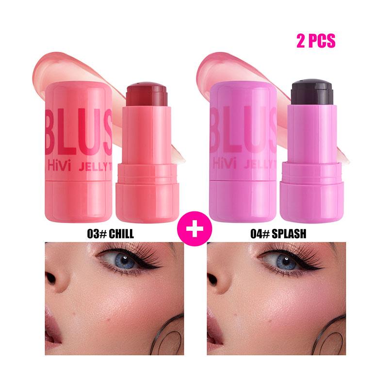 [Buy 1 Take 1] Multifunctional Blush Cream Long-Lasting High Pigment Lipstick Eyeshadow Stick