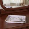 Chinese Vintage Court-Style Jewelry Storage Tray Satin Surface Jewelry Showcase  Dressing Table