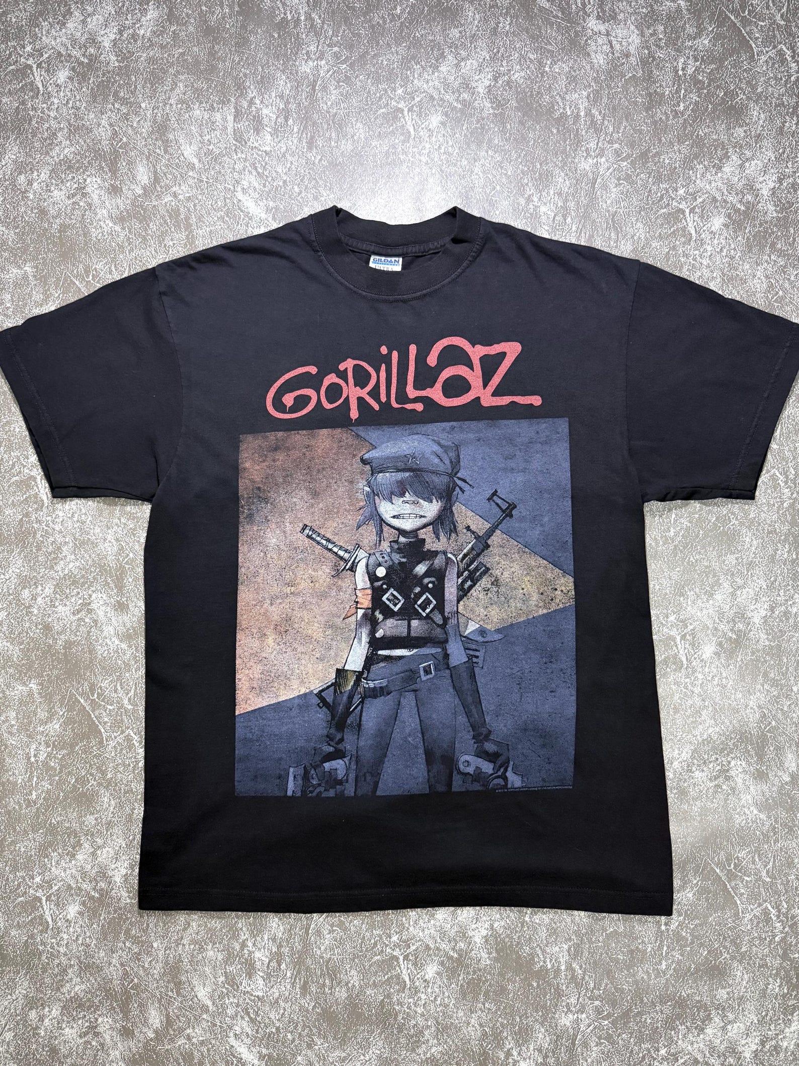 Vintage Y2K Japanese Graphic Tee | Double Sided Print | Black Streetwear Shirt 4XL