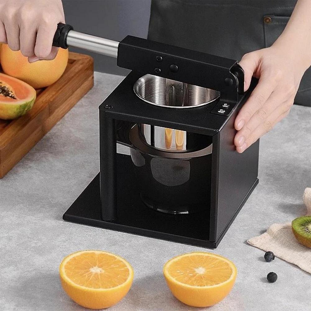 New with rod manual juicer stainless steel manual lemon orange citrus juicer hand-pressed heavy-duty juice essence juicer