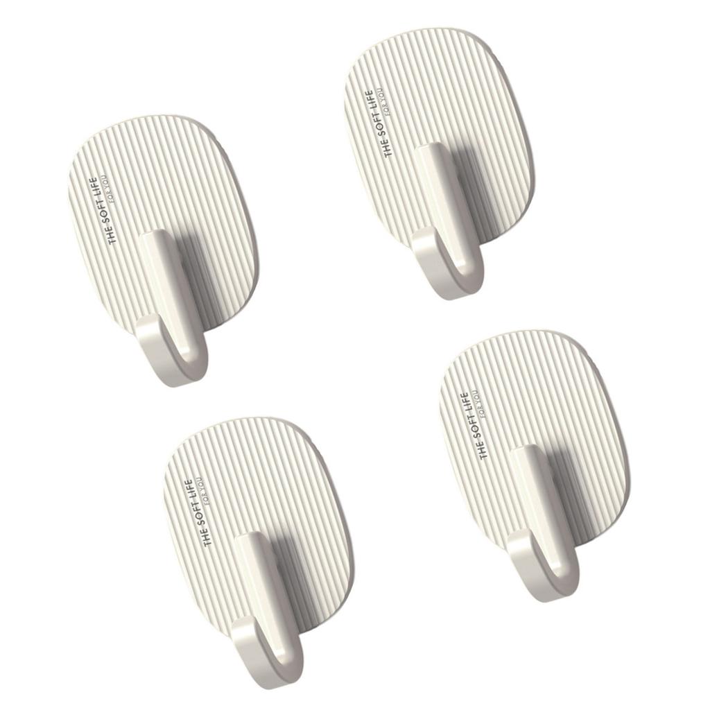 Without Damage Adhesive Wall Hook Portable Without Nail Picture Hangers Waterproof Reusable for Home and Office