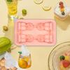 Silicone Chilled Cube Tray Portable DIY Making Tool for Tea Drink Juice black
