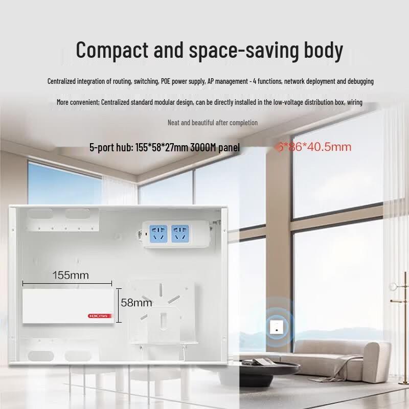 H3C WiFi 6 Whole Home Gigabit AC+AP System (CN Version)