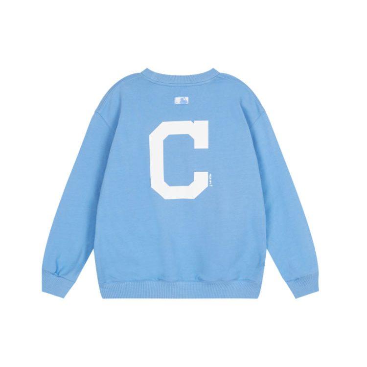 MLB X Disney Sweatshirt Unisex Blue 31MTK1011-45S