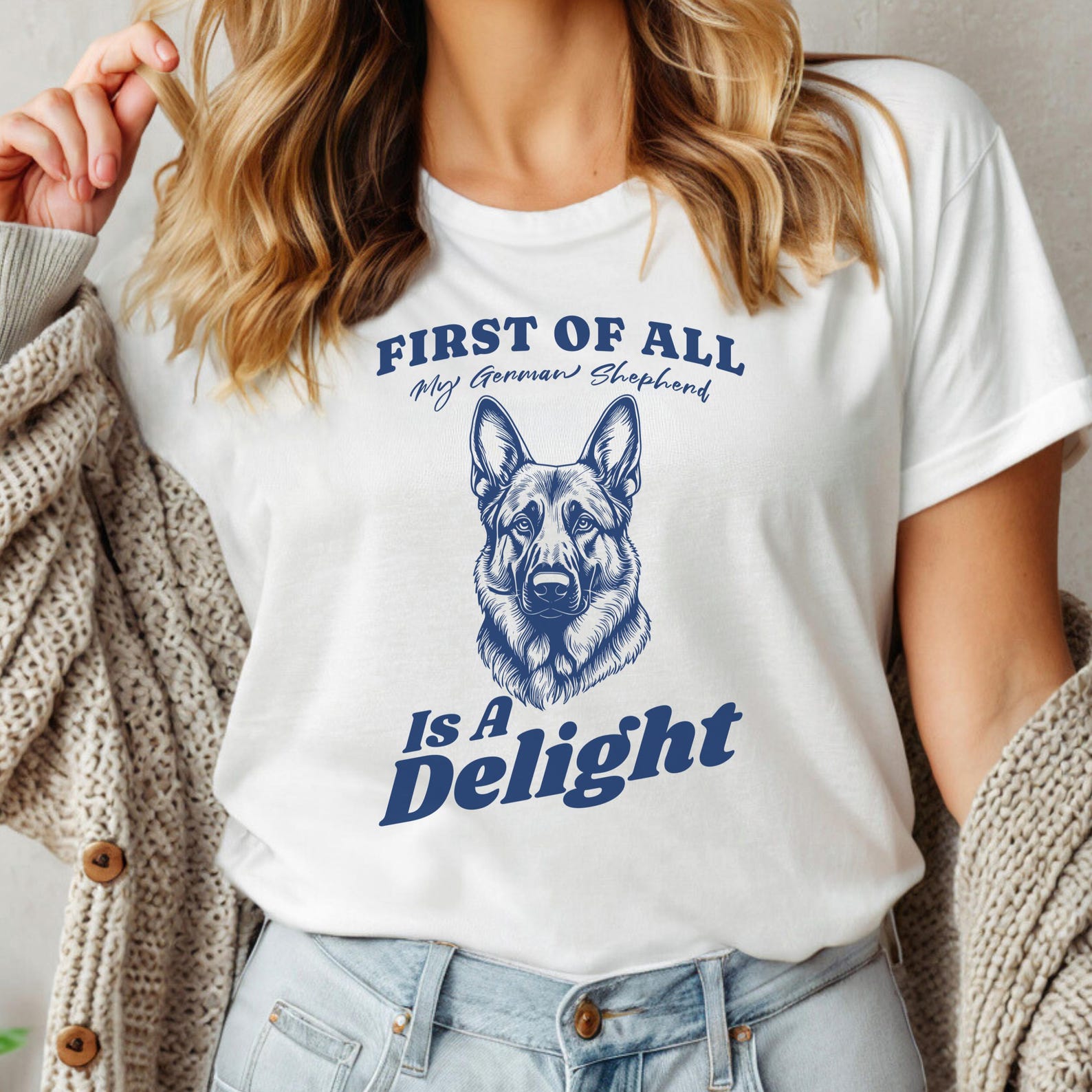 German Shepherd T-Shirt, Dog Mom Gift, 3XL