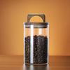 UOSU Handheld Glass Coffee Powder Storage Jar