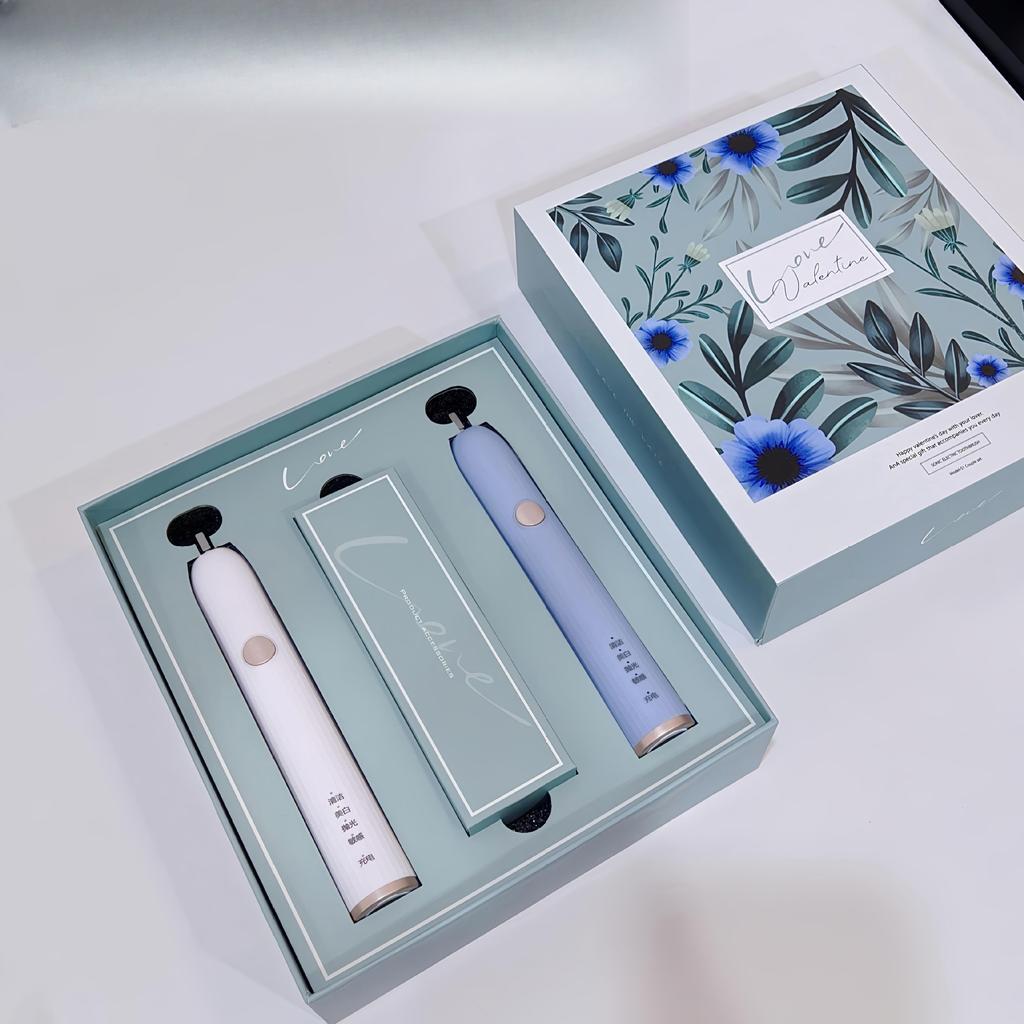 New Wedding Gift, Electric Toothbrush Couple Set, A Pair of Soft-haired Waterproof Adult Household Charging Gift Box Gifts