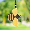 Bee Sign Decor Art Wood Bees Cutout Crafts Cute Bee Honey Bee Day Wall Tree Hanging Ornaments