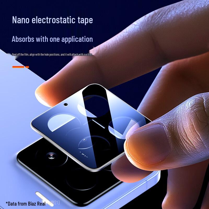 BiYazi HD Enhanced Transparency Camera Lens Protector for Xiaomi 15