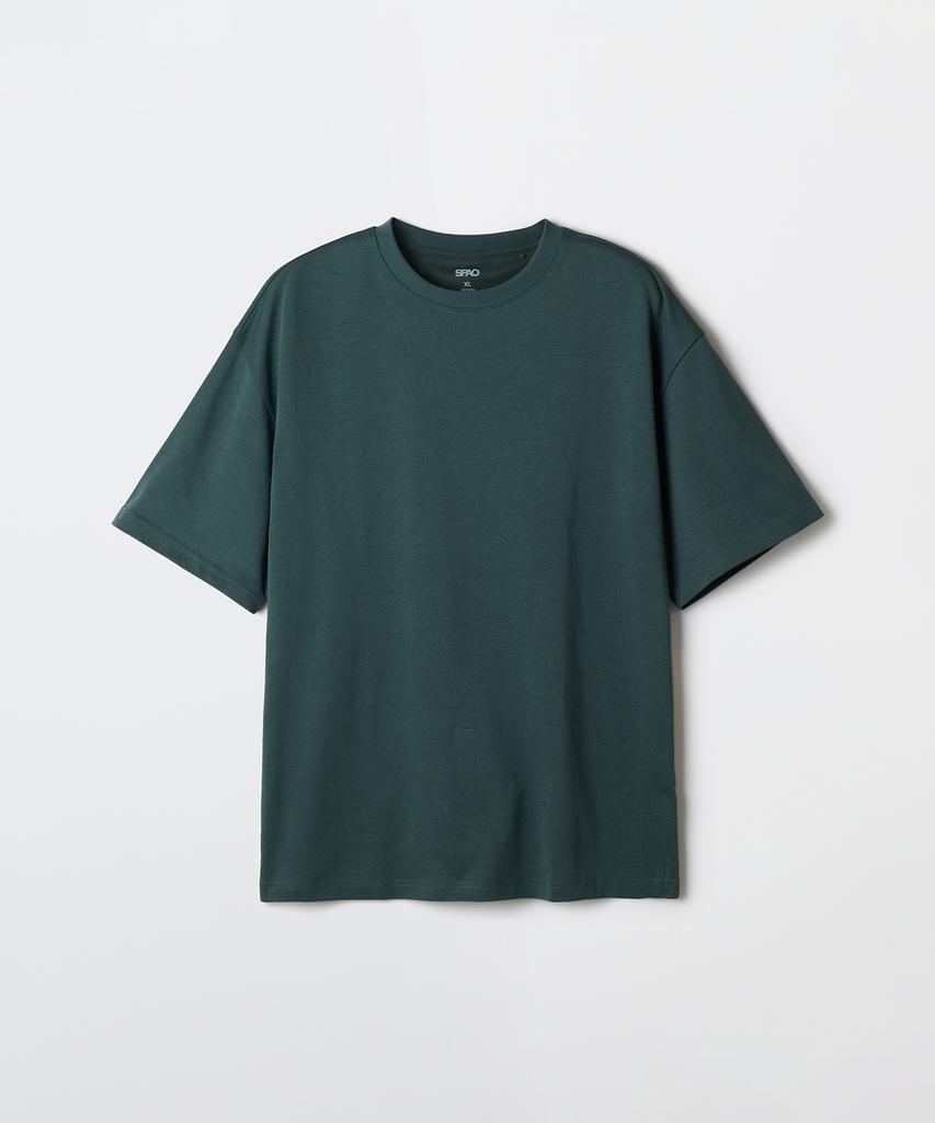 Seupao [Cool Cotton] Loose Fit Short Sleeve T-Shirt_Sprwga9C01 (A Type)