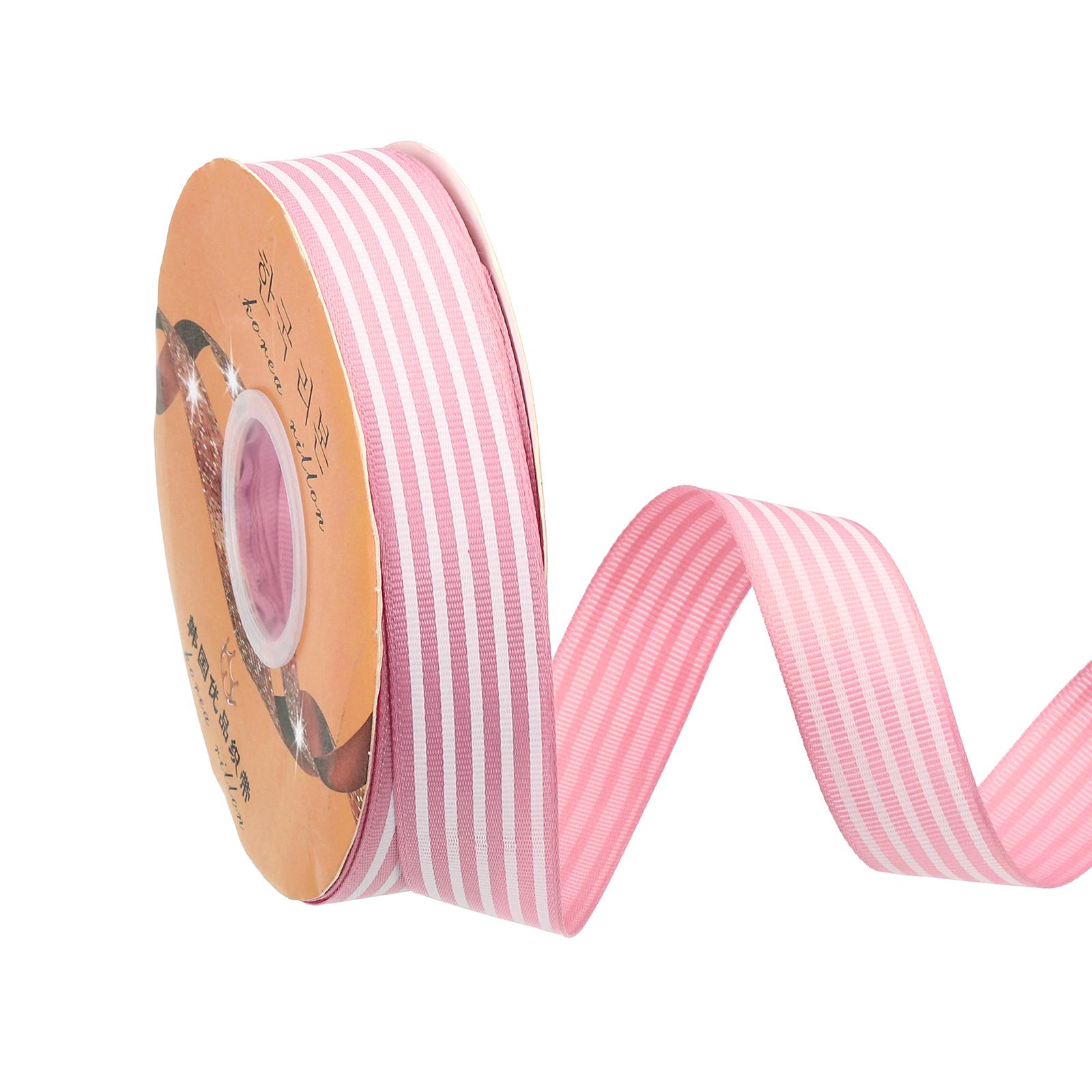 

1 Рождественская полосатая лента Лента-леденец Рулон тканевой упаковочной ленты для поделок, венка, Рождества, дня рождения, свадьбы 100Yards x 1 Inch