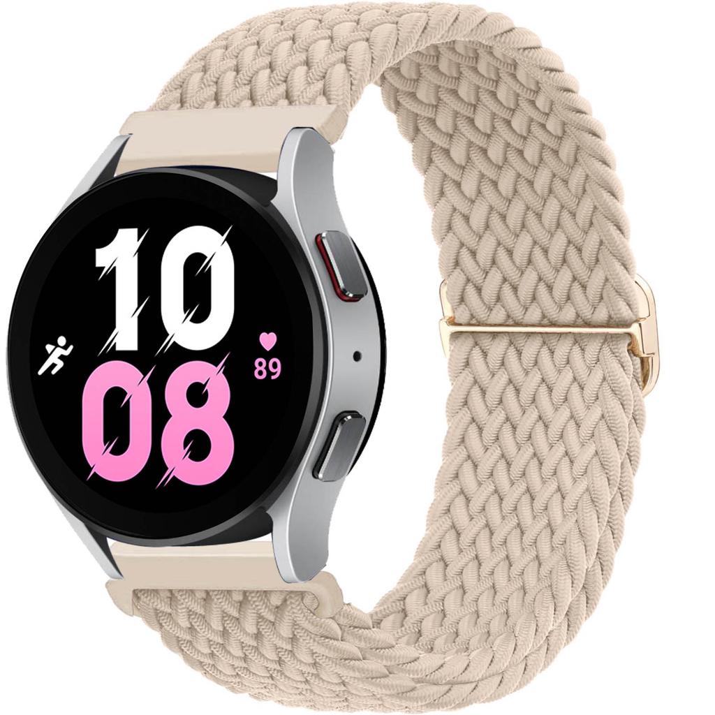 20mm/22mm Band For Samsung Galaxy Watch 7/4/6/5 pro/6 Classic/gear s3/active 2 Braided Solo loop bracelet Huawei GT 2e 3 4 Strap
