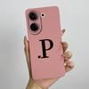Case For Tecno Camon 20 Pro 4G Cute Initial Letters Liquid Soft Silicone Cover Shell For Tecno Camon 20 Pro CK7n CK6 CK6n Coque