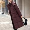 Fashion Winter Jackets Woman Long Parkas Hooded Loose Thick Warm Overcoat Casual Women's Coats