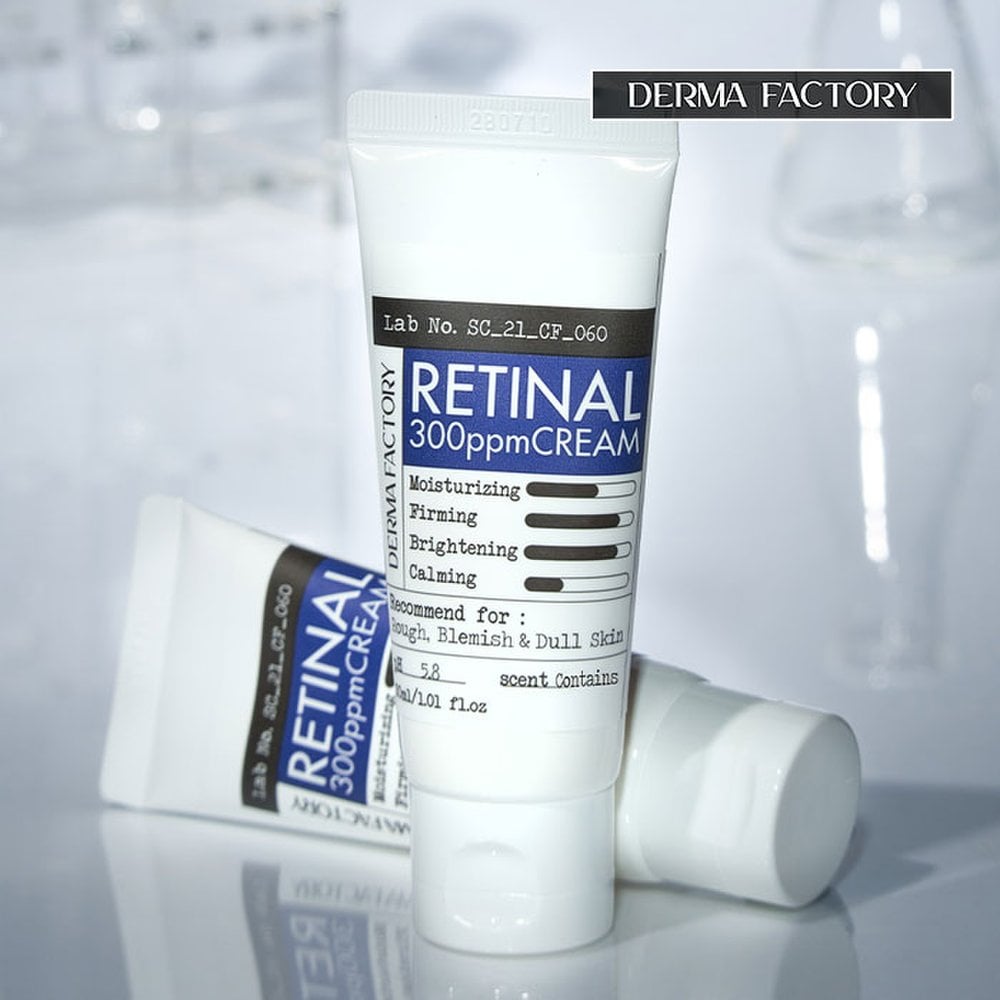 

[DERMA FACTORY] Vegan Certified Retinal 300ppm Cream 30ml