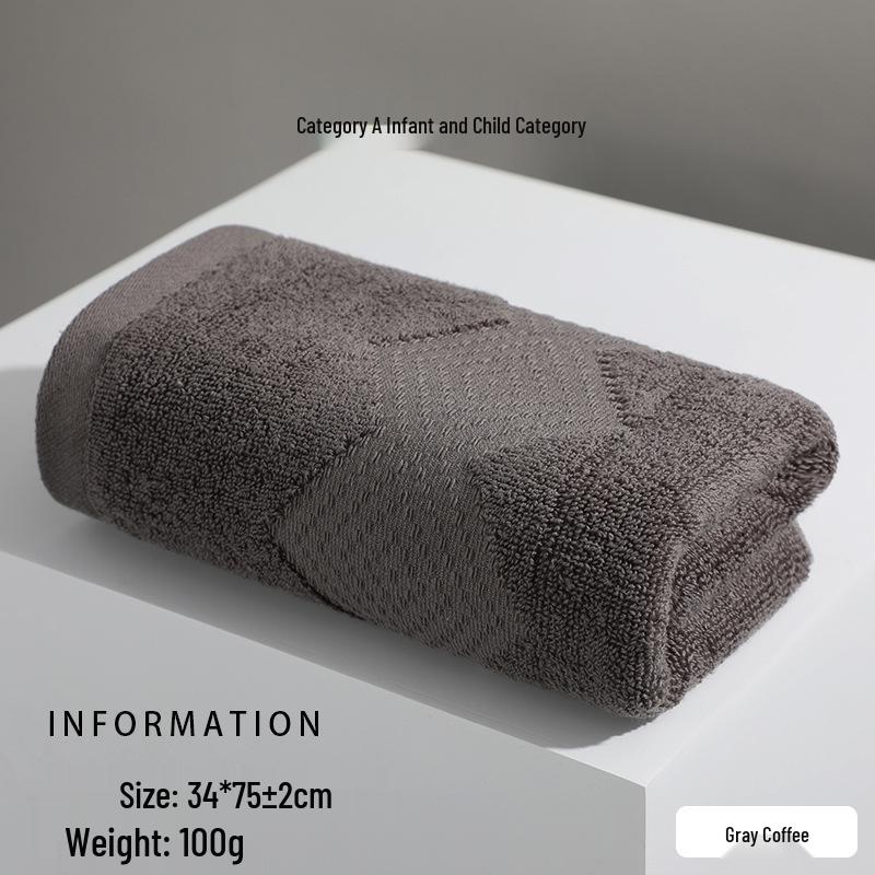 Premium 32-Strand Absorbent Cotton Face and Bath Towel - Pure Xinjiang Cotton