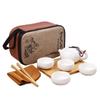Portable Ceramic Tea Set with Dingyao Xishi Pot