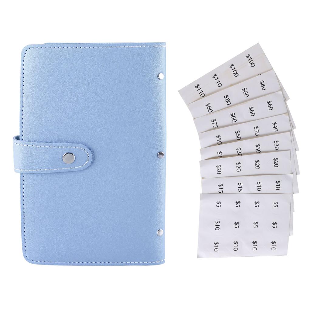 Versatile Budget Planner Transparent Window Designs Saving Goals Journal 96 Grid Envelope Savings Challenge Books