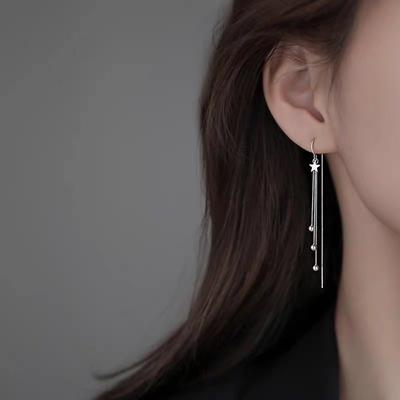 Orecchini a Frange Stella della Moda Femminile