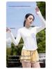 Women's Summer Ice Silk UV Protection Jacket - Breathable, Slim-Fit, Cooling, Sun Protection Clothing for Yoga