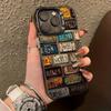 Personalized Retro License Plate Phone Case For IPhone 17 17Air 16 Pro Max 15 14 Plus 13 12 11 16e 17Air Cover Case Funda
