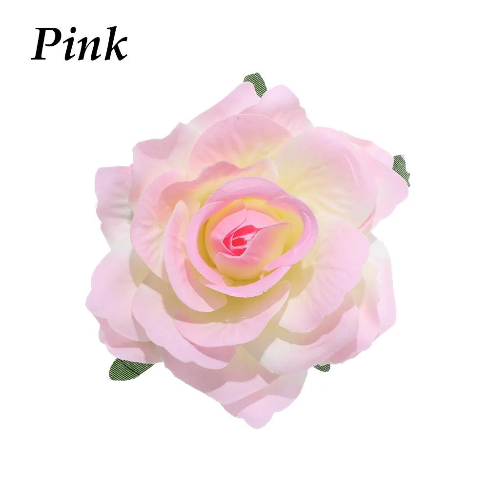 1PC Elegant Bridal Rose Flower Hairpins Barrette Wedding Bridesmaid Brooches Party Fashion Hair Clips Hair Styling Accessories