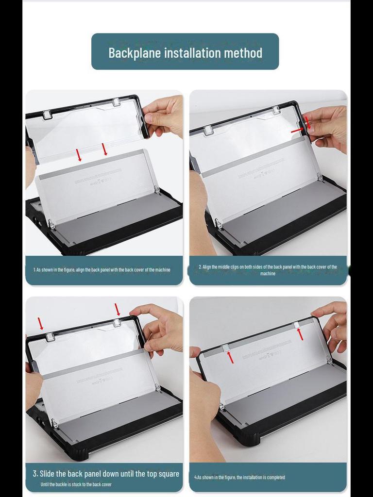 "Transparent Protective Cover for Microsoft Surface Pro 9/10/11 Tablet"