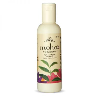 Moha: Natural Anti-dandruff Hair Oil with Tea Tree, Neem and Rosemary (100 Ml), Moha Anti-Dandruff Oil