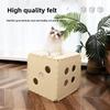 Creative Dice Cat Nest, Four Seasons Universal Cat Villa, Cat Avoid Toys, Catch and Wear-resistant Amusement Park for Pet