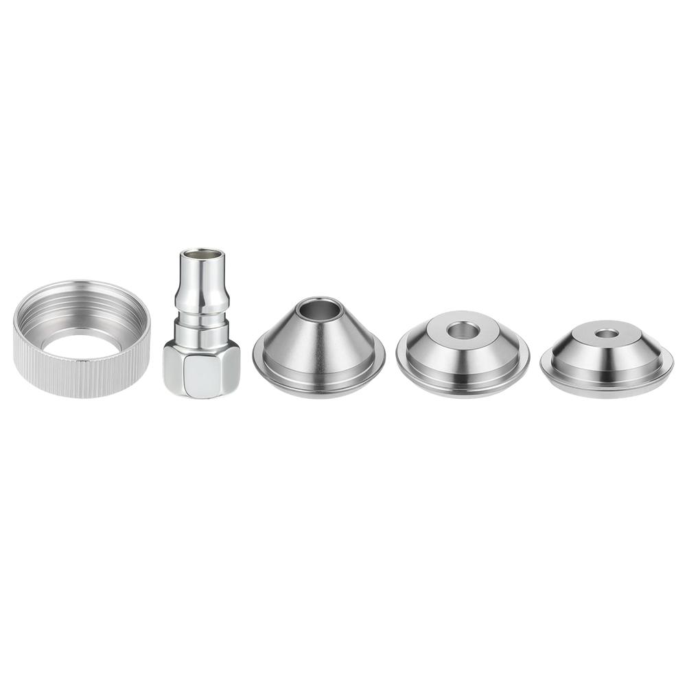5 PCS Texture Sprayer Orifice Tip Set Wall Texturing Drywall Wall Painting Sprayer Tips Stainless Steel Tool Parts