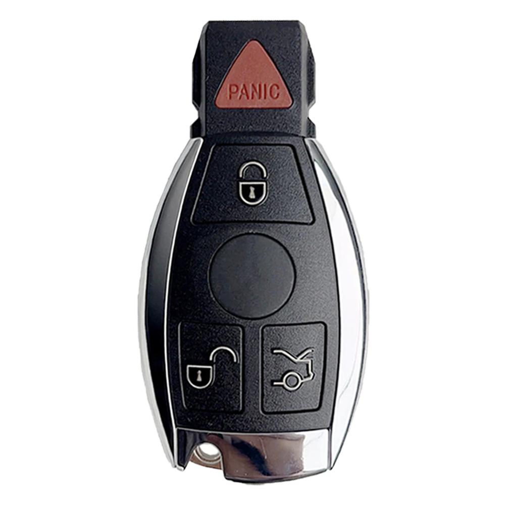 YOCASTY 2/3/4 Buttons For Mercedes Benz BGA NEC B C E R S CL GL SL CLK SLK W203 W211 W204 Fob Smart Remote Car Key Shell Case