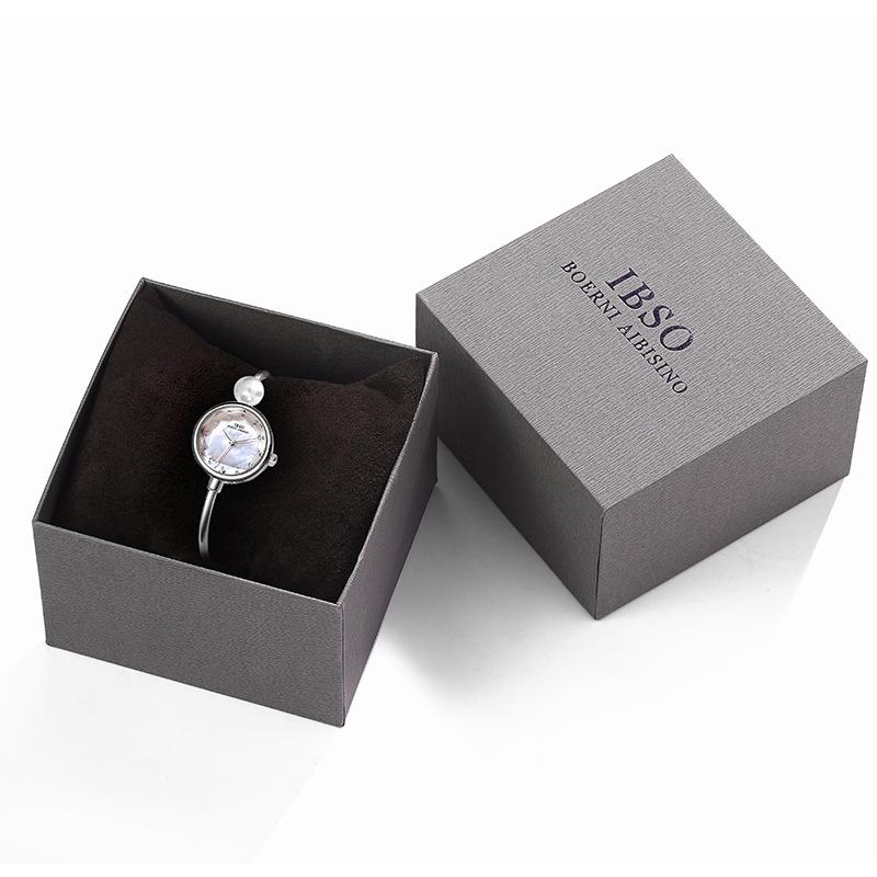 Muschel Zifferblatt Perlen Uhr Damen Zartes Diamantschliff Zifferblatt Kleines Armband Trend