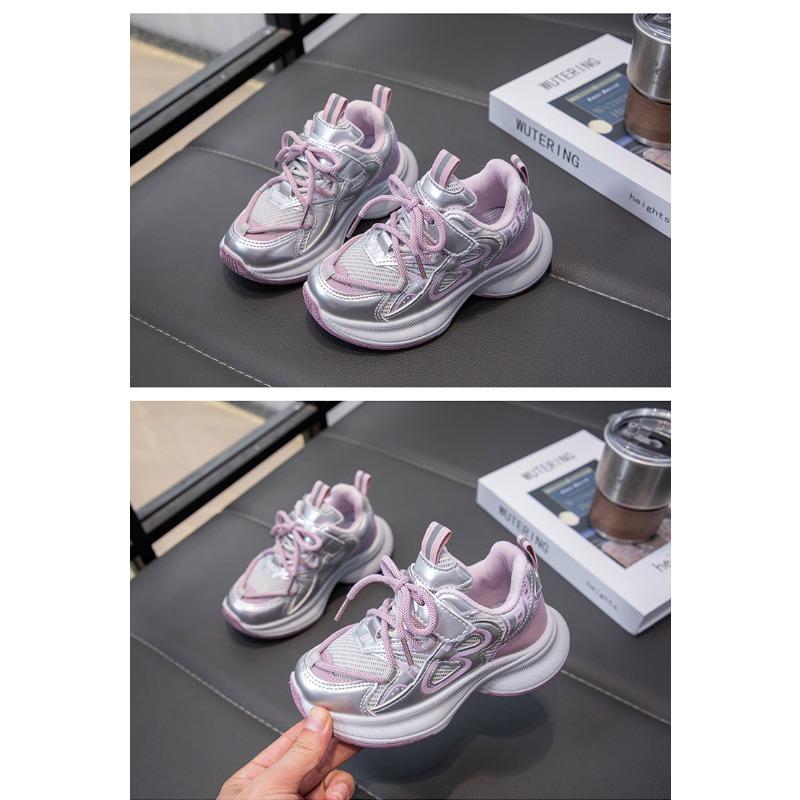 Breathable Non Slip Soft Sole Kids Athletic Dad Sneakers Sports Shoes For Boys And Girls